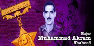 PAKISTANI Nation Pays Rich And Glorious Tribute To Major Akram Shaheed Nishan E Haider On His 49th Martyrdom Anniversary