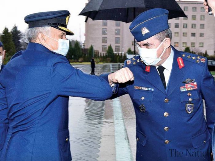 CAS Air Marshal Mujahid Anwar Khan Held One On One Important Meetings With Top TURKISH Military Leaders