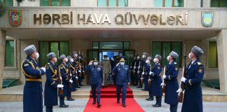 CAS Air Marshal Mujahid Anwar Khan Meets With AZERBAIJAN Deputy Defense Minister Lieutenant General Ramiz Tairov In Baku