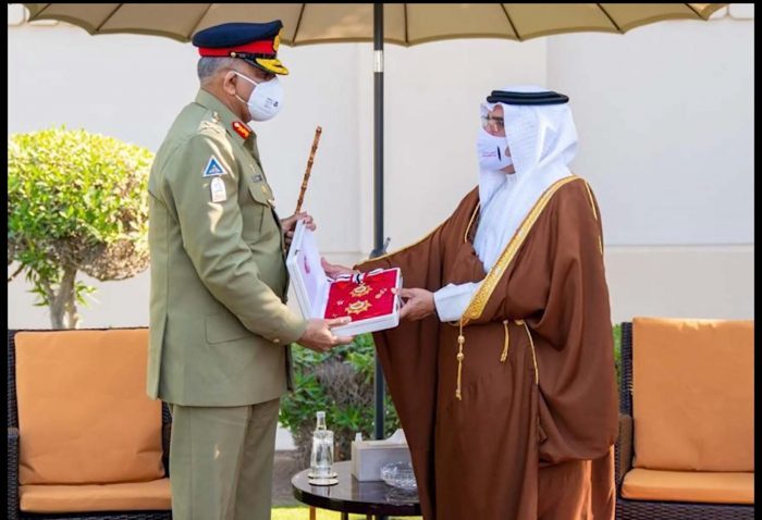 COAS General Qamar Javed Bajwa Conferred With Coveted Bahrain Order (First Class) During Official Visit To Brotherly Country