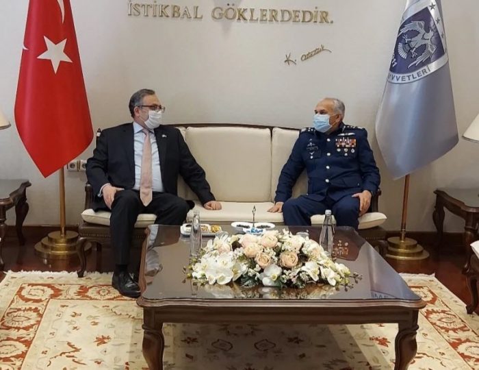 PAK AIR CHIEF Air Chief Marshal Mujahid Anwar Khan Meets With Senior TURKISH Military Leadership