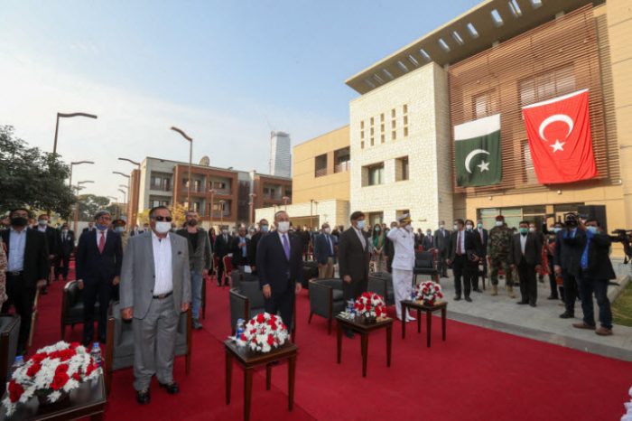 TURKISH Foreign Minister Mevlüt Çavuşoğlu Inaugurates New Consulate In Karachi