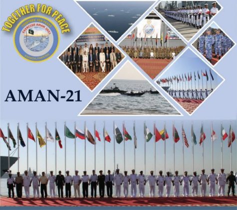 AMAN-2021 Exercise of PAKISTAN NAVY
