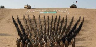 COAS General Bajwa Witnesses Jidar Ul Hadeed Tactical Exercise In Thar Desert