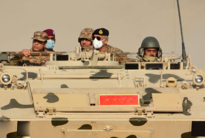 COAS Highly commended and lauded the professional expertise of Troops involved in the Tactical Exercise Jidar Ul Hadeed