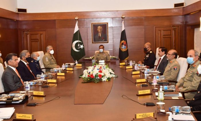 Joint Chiefs of Staff Committee meeting held in Rawalpindi