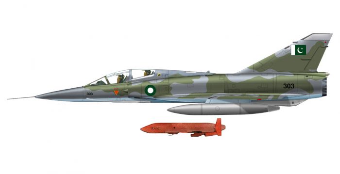 MIRAGE III ROSE With RA'AD ALCM