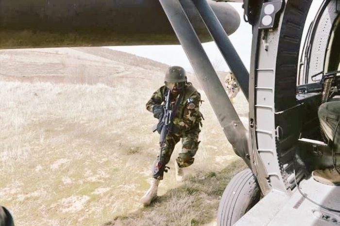 Operator of PAK ARMY SSG During PAKISTAN-TURKEY ATATURK-21 Exercise
