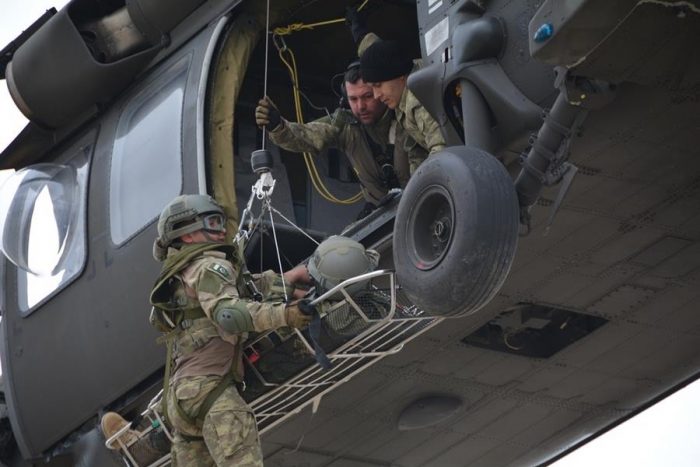 Operators of TURKISH Special Forces during ATATURK-XI Exercise