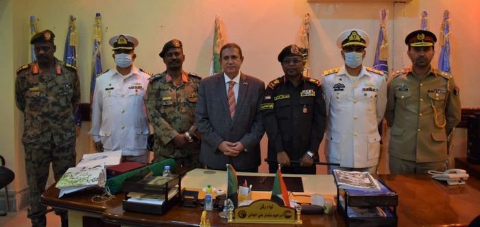 PAKISTAN NAVY Officials meeting with Senior Sudan Military Leadership
