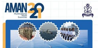 PAKISTAN NAVY to host AMAN-21 Exercise with motto of Together for Peace