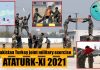 PAKISTAN TURKEY Joint Special Forces Drills “ATATURK-XI 2021” Successfully Concludes At Tarbela