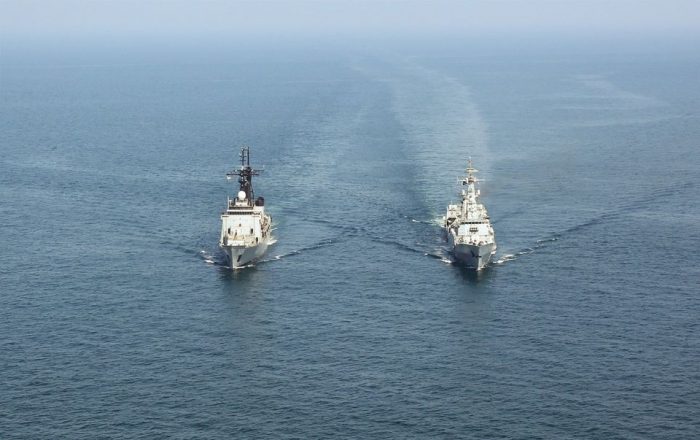 Sri Lankan Naval Warship GAJABAHU participated in LION STAR-II Joint Drills With PAKISTAN NAVY