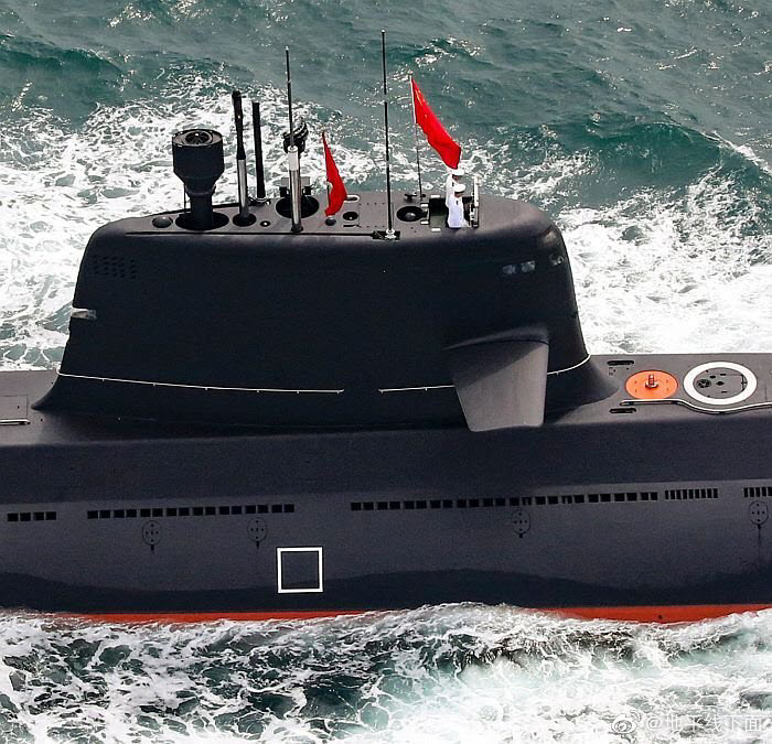 Top View of PAKISTAN NAVY Type 039B Yuan Class AIP Diesel Attack Submarines
