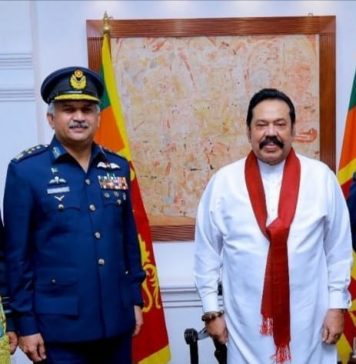 CAS Air Chief Marshal Mujahid Anwar Khan Held One On One Important Meetings With Prime Minister Of Sri Lanka H.E Mahinda Rajapaksa