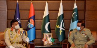 CDS And Commander Of Sri Lankan Army Held One One One Important Meeting With CJCSC General Nadeem Raza At Joint Staff Headquarter Rawalpindi