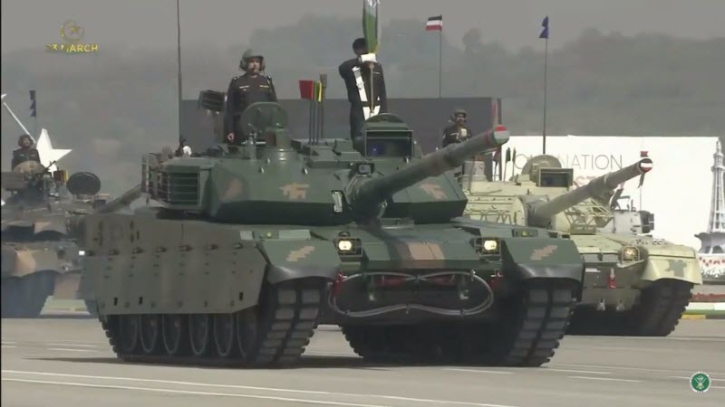 CHINESE VT4 Main Battle Tanks Display During PAKISTAN DAY Parade 2021