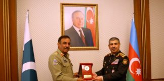 CJCSC General Nadeem Raza Held One On One Important Meetings With Top Level AZERBAIJANI Government And Military Leadership During Official Visit to Iron Brother Country AZERBAIJAN