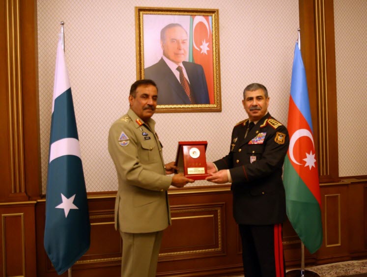 CJCSC General Nadeem Raza Held One On One Important Meetings With Top Level AZERBAIJANI Government And Military Leadership During Official Visit to Iron Brother Country AZERBAIJAN