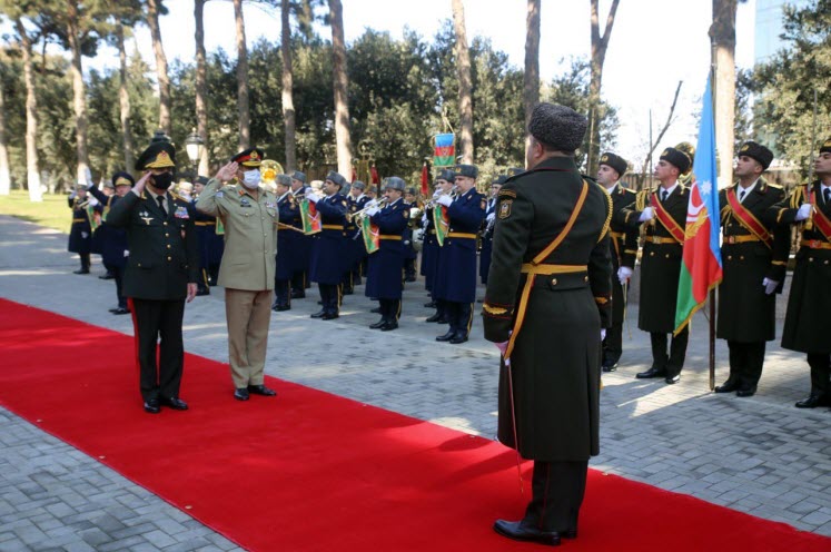 CJCSC General Nadeem Raza was given Guard of Honor during official Visit to AZERBAIJAN