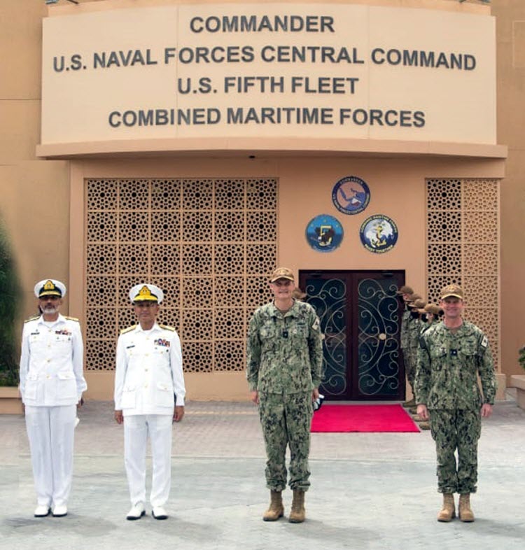 CNS Admiral Amjad Khan Niazi Held Important Meeting With Deputy Commander US NAVCENT