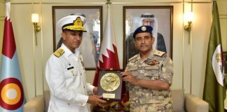 CNS Admiral Niazi Held One On One Important Meetings With Top Government And Military Leadership During Official Visit To Qatar