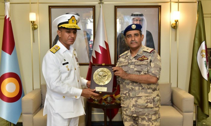 CNS Admiral Niazi Held One On One Important Meetings With Top Government And Military Leadership During Official Visit To Qatar