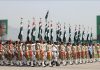 Contingent of PAKISTAN ARMED FORCES during PAKISTAN DAY Parade 2021
