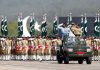 Contingent of TRI-ARMED FORCES OF PAKISTAN during PAKISTAN DAR Parade 2021