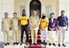 Darren Sammy, Hashim Amla and Javed Afridi Calls On COAS General Bajwa At GHQ Rawalpindi