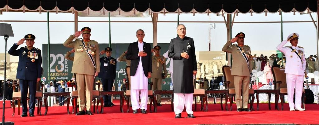 Dignitaries During PAKISTAN DAY Parade 2021