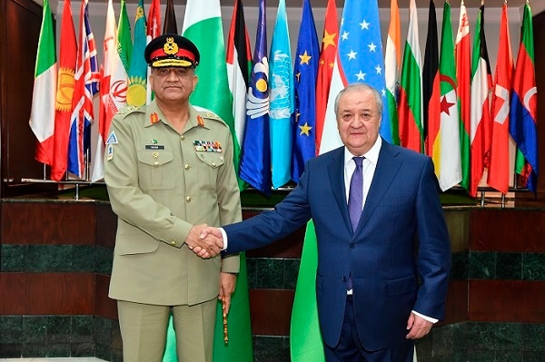 Foreign Minister Of Uzbekistan H.E Mr. Abdulaziz Kamilov Held One on One Important Meeting With COAS General Bajwa At GHQ Rawalpindi