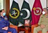 New PAF AIR CHIEF CAS Air Chief Marshal Zaheer Ahmad Babar Calls On COAS General Qamar Javed Bajwar At GHQ Rawalpindi