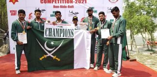 PAKISTAN ARMY Clinches Gold Medal In International Adventure Competition In Nepal