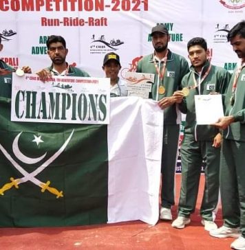 PAKISTAN ARMY Clinches Gold Medal In International Adventure Competition In Nepal