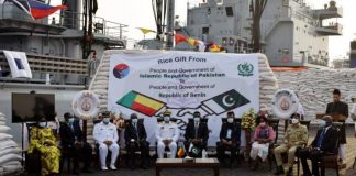 PAKISTAN NAVY Ship PNS NASR Visits Niger And Benin For HADR Mission As Part Of Overseas Deployment To Africa