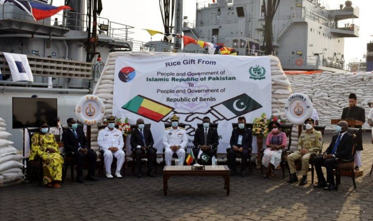 PAKISTAN NAVY Ship PNS NASR Visits Niger And Benin For HADR Mission As Part Of Overseas Deployment To Africa