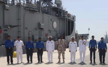 PAKISTAN NAVY Warships PNS Azmat and PNS Alamagir Participates In Bilateral Naval Exercise Asad Al Bahr-II With QENF In Qatar