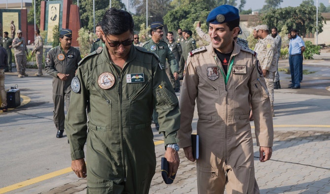 Paratroopers of Royal Saudi Air Force arrives in PAKISTAN to participate in PAF ACES MEET 2021 Exercise