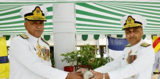 Rear Admiral Ovais Ahmed Bilgrami Assumes The Command As Commander Karachi (COMKAR)