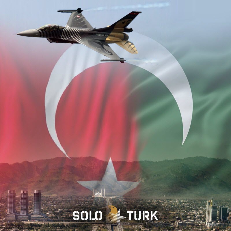 TURKISH Aerobatics Team ‘Solo Türk’ Arrives In Iron Brother Country PAKISTAN To Perform At PAKISTAN Day Parade