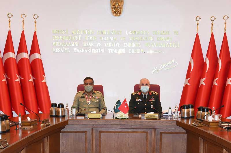 CJCSC Nadeem Raza conferred TURKEY’s highest military award