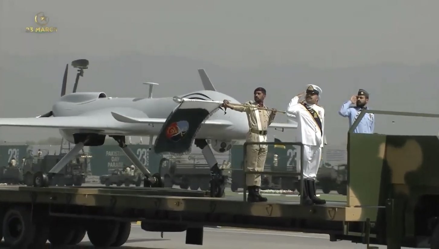 GIDS Shahpar-II MALE Tactical Surveillance and Reconnaissance UAVS