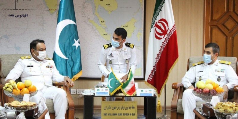 PNS Azmat Makes Port Call To Iranian Port Of Bandar Abbas