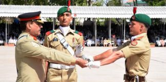 Passing Out Parade Of Cadets On 143rd Long Course 62nd Integrated Course 11th Mujahid Course 17th Lady Cadets Course And 2nd Basic Military Training Course Held At The PMA Kakul