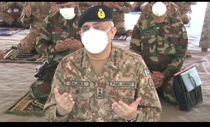 COAS General Bajwa said PAKISTAN ARMY and LEAs (Law Enforcement Agencies) will do whatever it takes till the job is fully accomplished