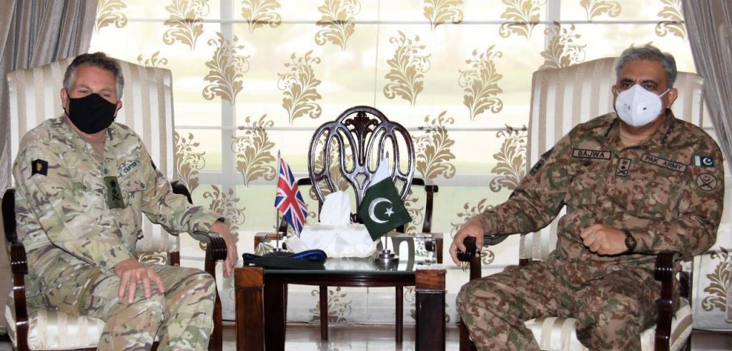 COAS General Qamar Javed Bajwa And UK CDS General Nicholas Patrick Carter Held One On One Important Meeting In Kabul