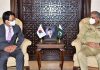 Korean Ambassador To PAKISTAN Called On COAS General Qamar Javed Bajwa At GHQ Rawalpindi