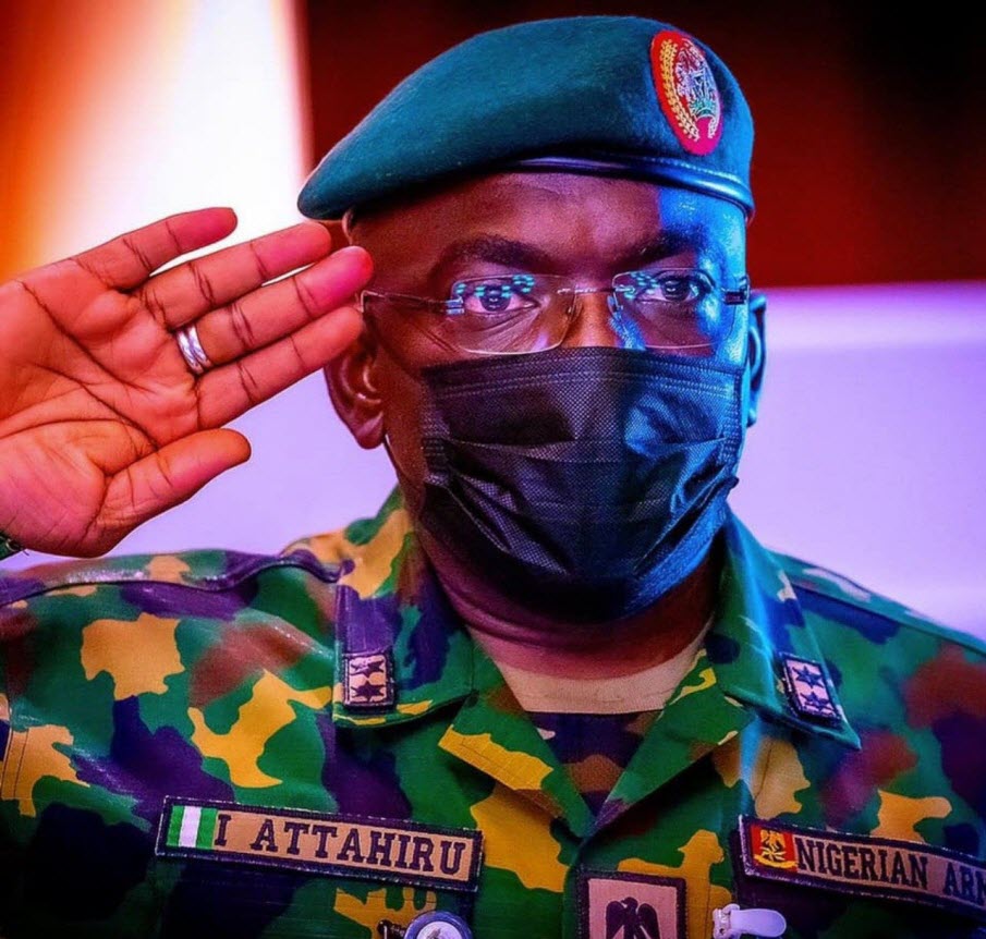 Martyred Nigerian Army Chief Lieutenant General Ibrahim Attahiru