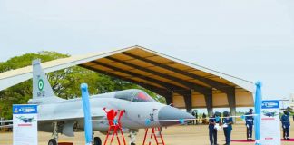 PAKISTAN Formally Hands Over Three JF-17 Thunder Jets To Nigeria In A Prestigious Ceremony Held At Makurdi Air Force Base In Nigeria